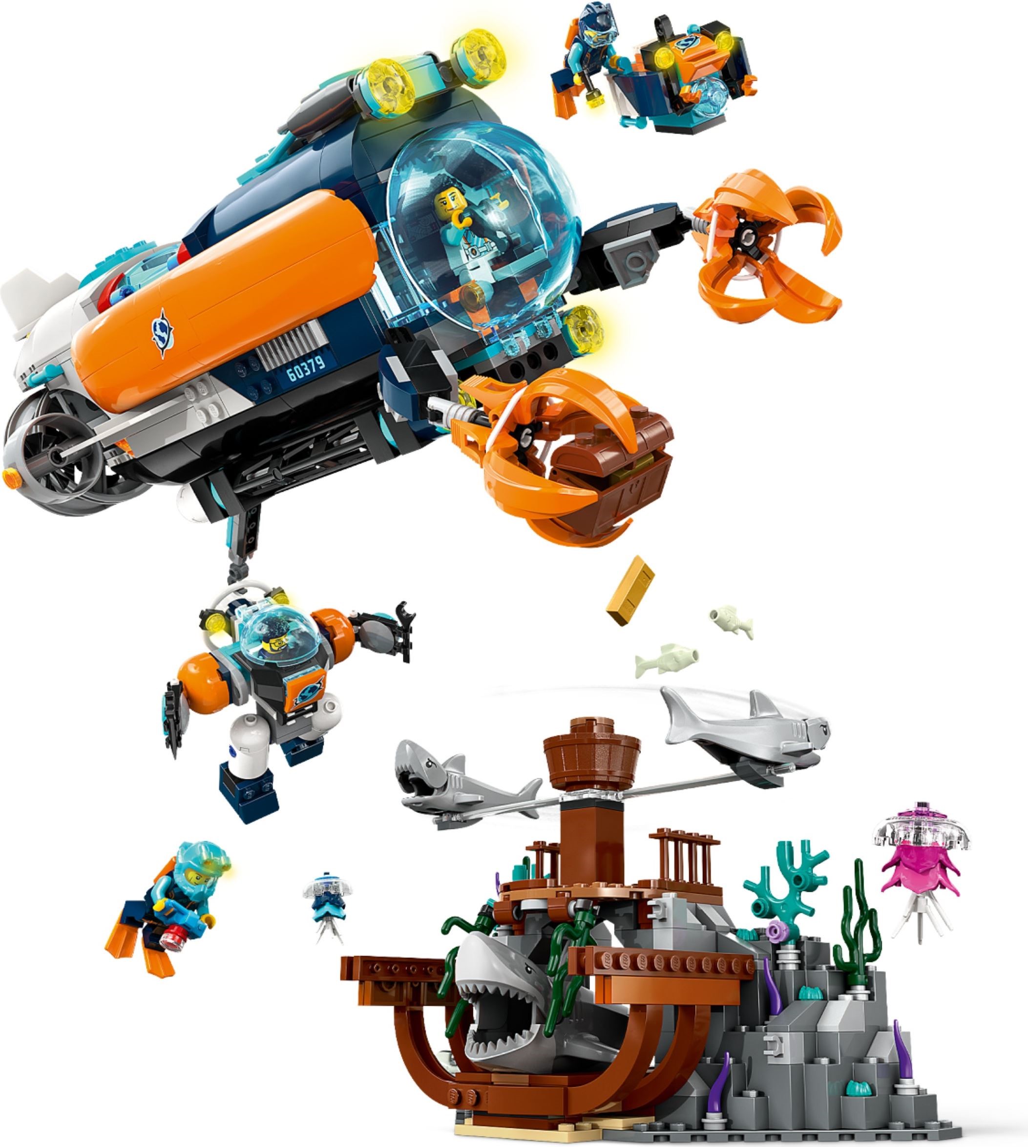 LEGO City เลโก้ 60379 Deep-Sea Explorer Submarine