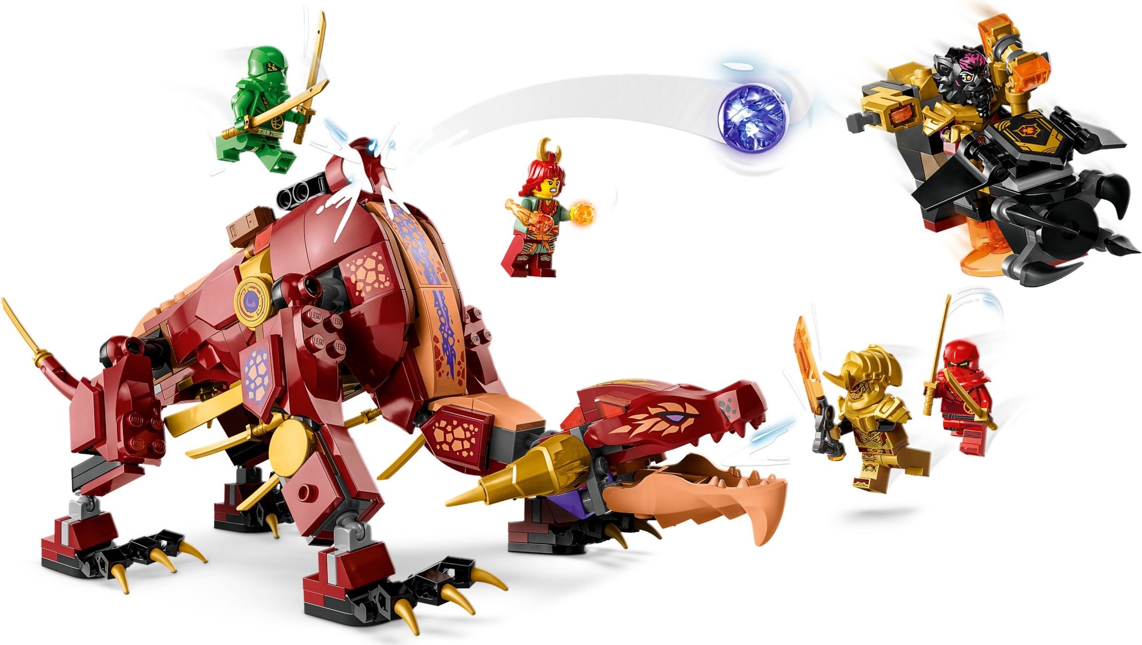 LEGO เลโก้ Ninjago 71793 Heatwave Transforming Lava Dragon