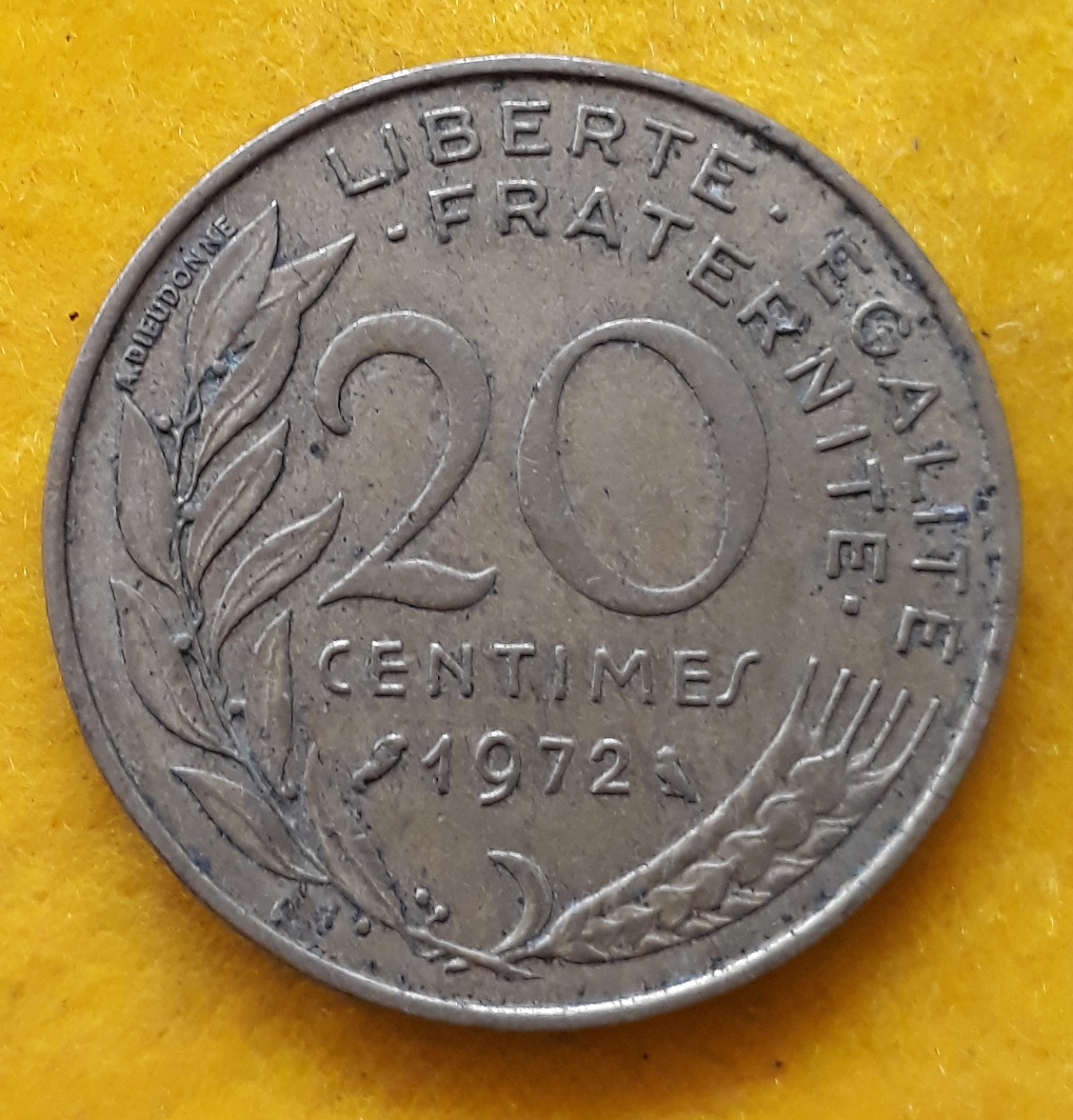 FRANGAISE 20 CENTIMES