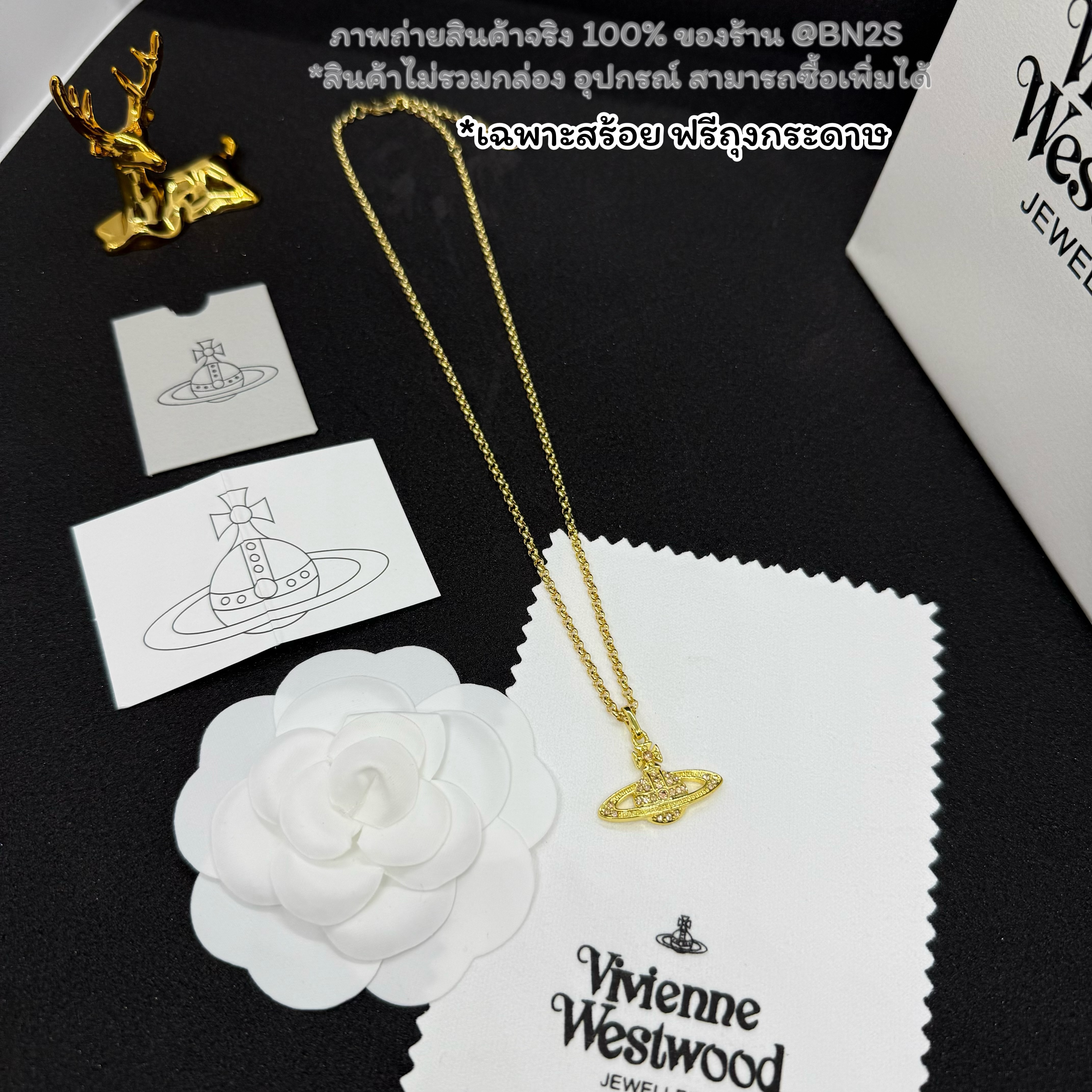 อะไหล่ทอง | [ORI] VIVIENNE WESTWOOD Mini Bas Relief Pendant Necklace มาแล้วสร้อยคอวิเวียน รุ่นคลาสสิค ขายดีอับดับ 1 พร้อมส่ง งานสวย สี เงิน / ทอง อุปกรณ์ ถุงกระดาษ ซองซิปล็อค
