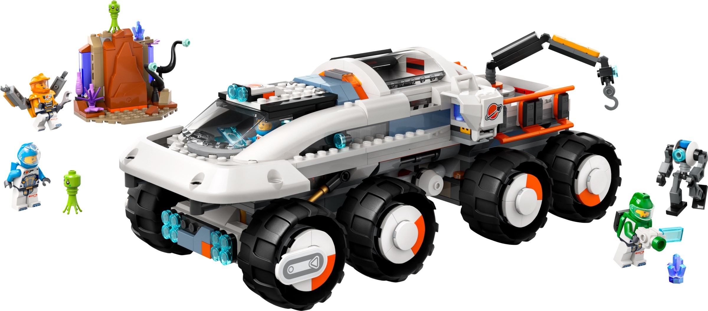 LEGO City Space เลโก้ 60432 Command Rover and Crane Loader