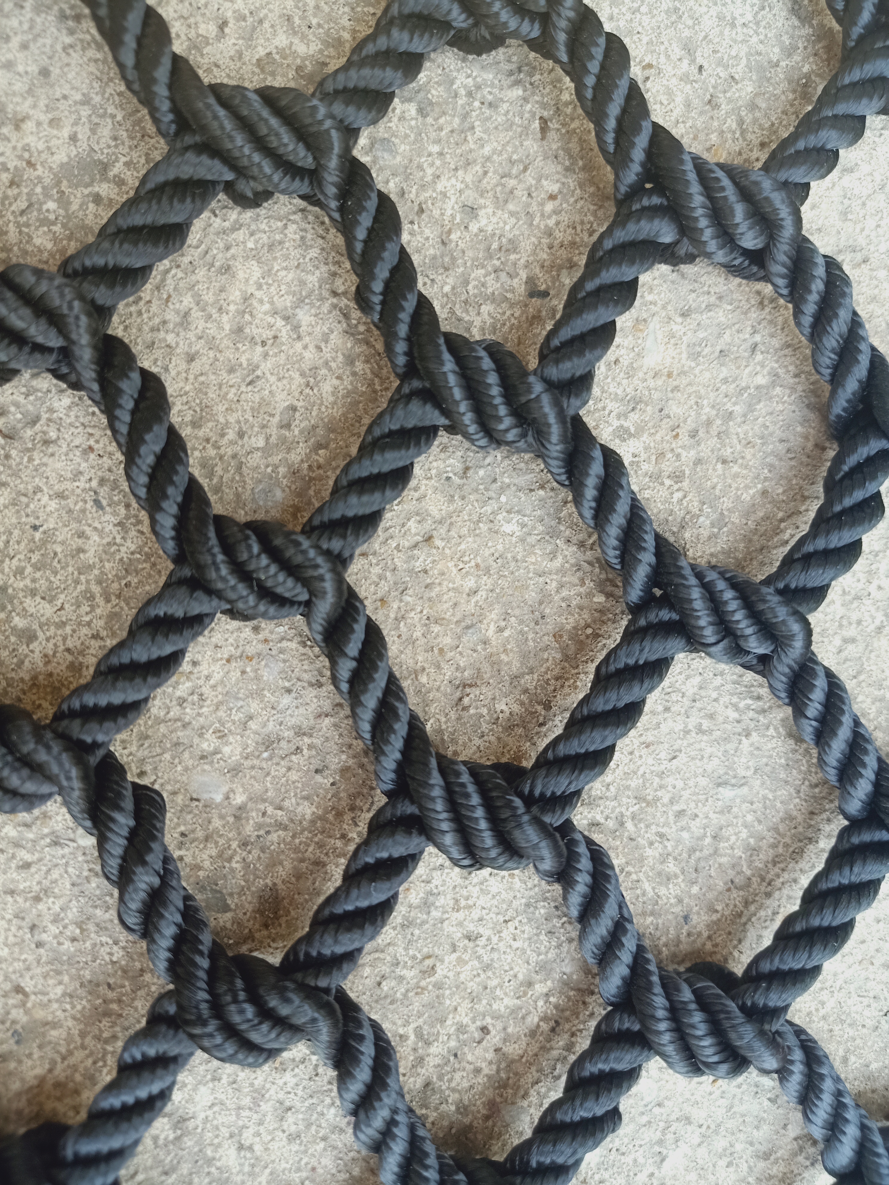 ตาข่ายเชือกโพลีเอสเตอร์ 7 mm.