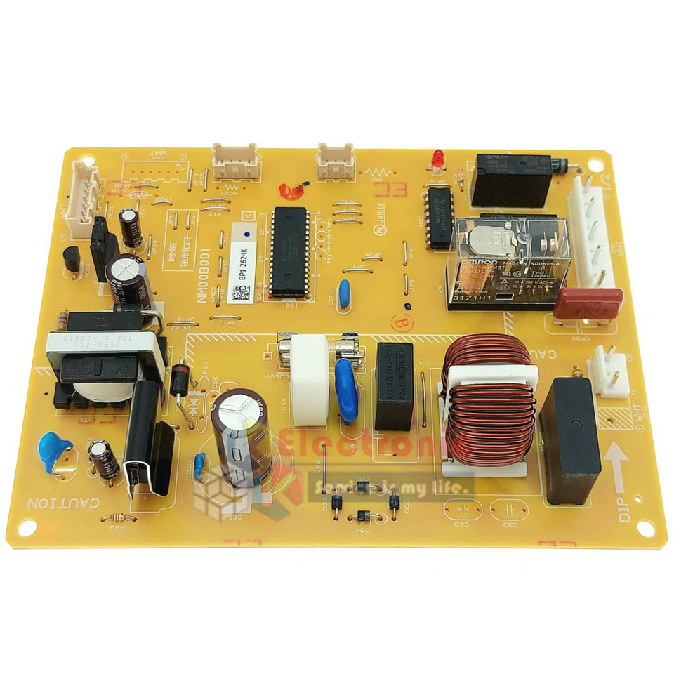 แผงบอร์ดตู้เย็นMITSUBISHI/แผงตู้เย็นมิตซูบิชิ รุ่น MR-F21E/MR-FB21E/MR-F21H/MR-F23E/MR-F26E *อะไหล่แท้*ใช้ได้กับทุกรุ่นที่ทางร้านระบุไว้