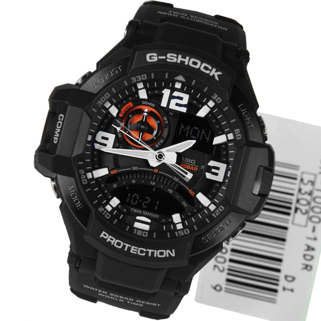 Casio G-Shock ชาย GA-1000-1ADR