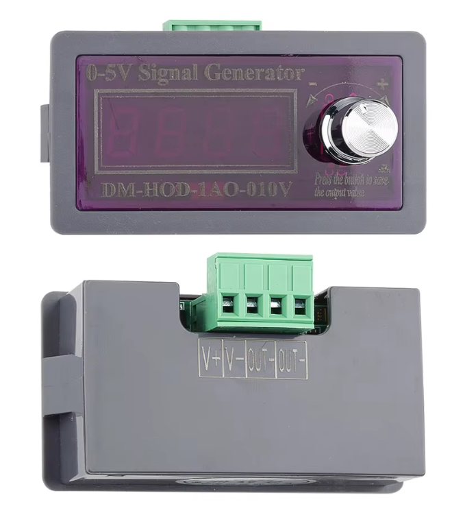 0-5V adjustable signal source voltage generator transmitter PLC frequency converter servo analog control instrument