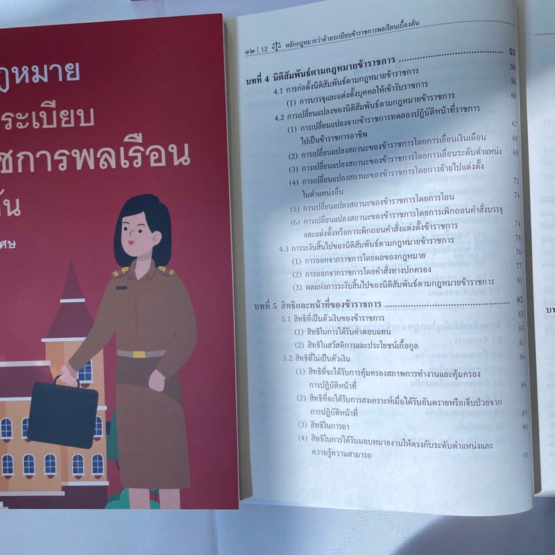 หลักกฎหมายว่าด้วยระเบียบข้าราชการพลเรือนเบื้องต้น / โดย : นิติกร ชัยวิเศษ / ปีที่พิมพ์ : ธันวาคม 2566 (ครั้งที่ 1)