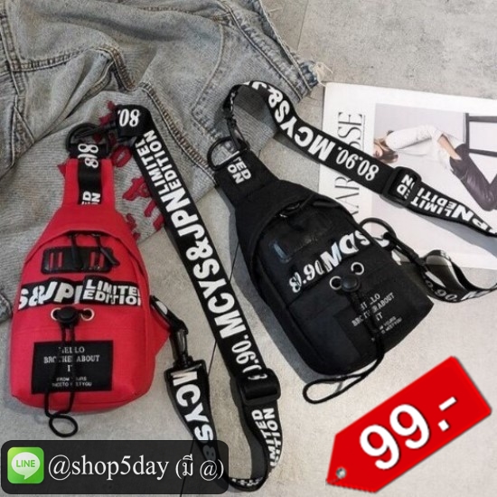 🔥กระเป๋าคาดอก mini สุดเท่