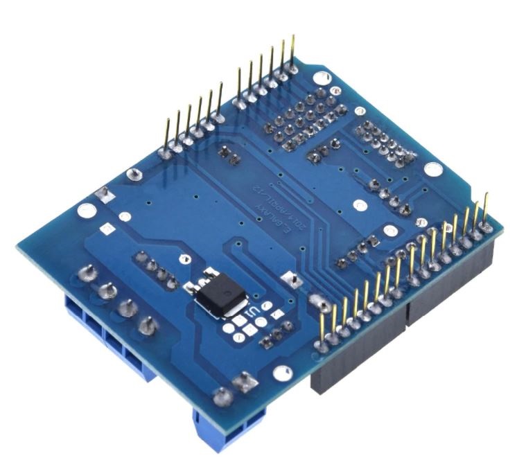L298P PWM Speed Controller Dual High-Power H-bridge Driver Bluetooth Interface L298P Motor Shield Board for Arduino UNO R3