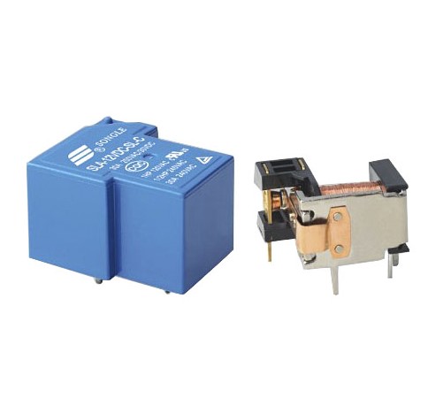 Relay 12V 30A SLA-12VDC-SL-A-(4 PIN) coil 12V Power Relay รีเลย์ 4 ขา