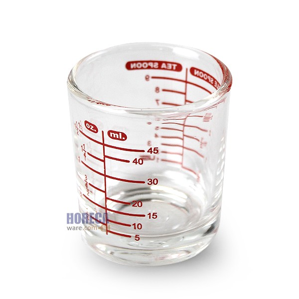 Measuring cup with scale, 2oz., US brand