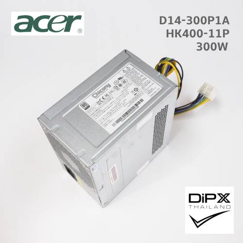 Power supply ACER 300W (D14-300P1A, HK400-11P) 12pin, 4pin (New)