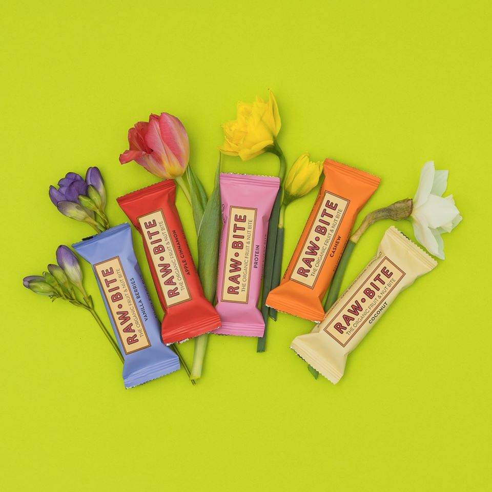 Raw Bite บาร์ผลไม้และถั่วอัลมอนด์ เม็ดมะม่วงหิมพานต์ : Healthy Hut