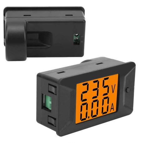 PZEM-026 AC 40-400V 100A Single Phase Digital Panel Voltmeter Ammeter High Voltage Current Meter Electrical Instrument
