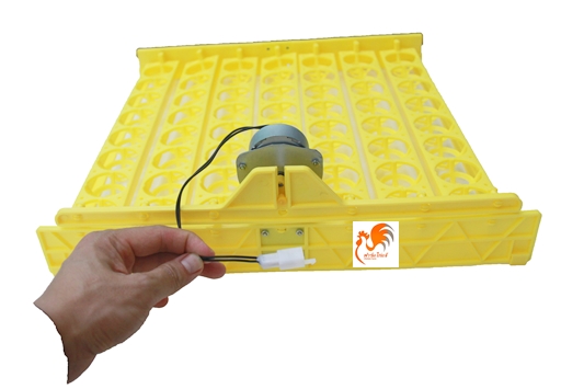 ถาดฟักไข่ไก่ กลับไข่อัตโนมัติ สำหรับตู้ฟักไข่ไก่ รุ่น 6 ถาด ไข่ไก่ 56 ฟอง ใช้ไฟ 220V