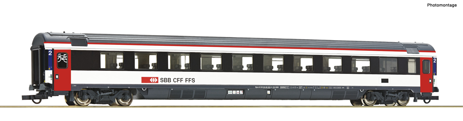Roco74636 Eurocity cl2 SBB
