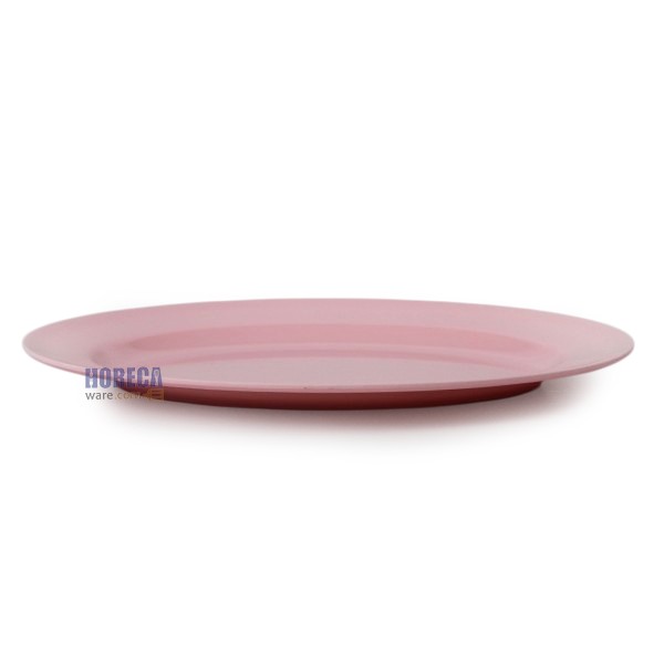 10-inch pink plate, Melamineware brand