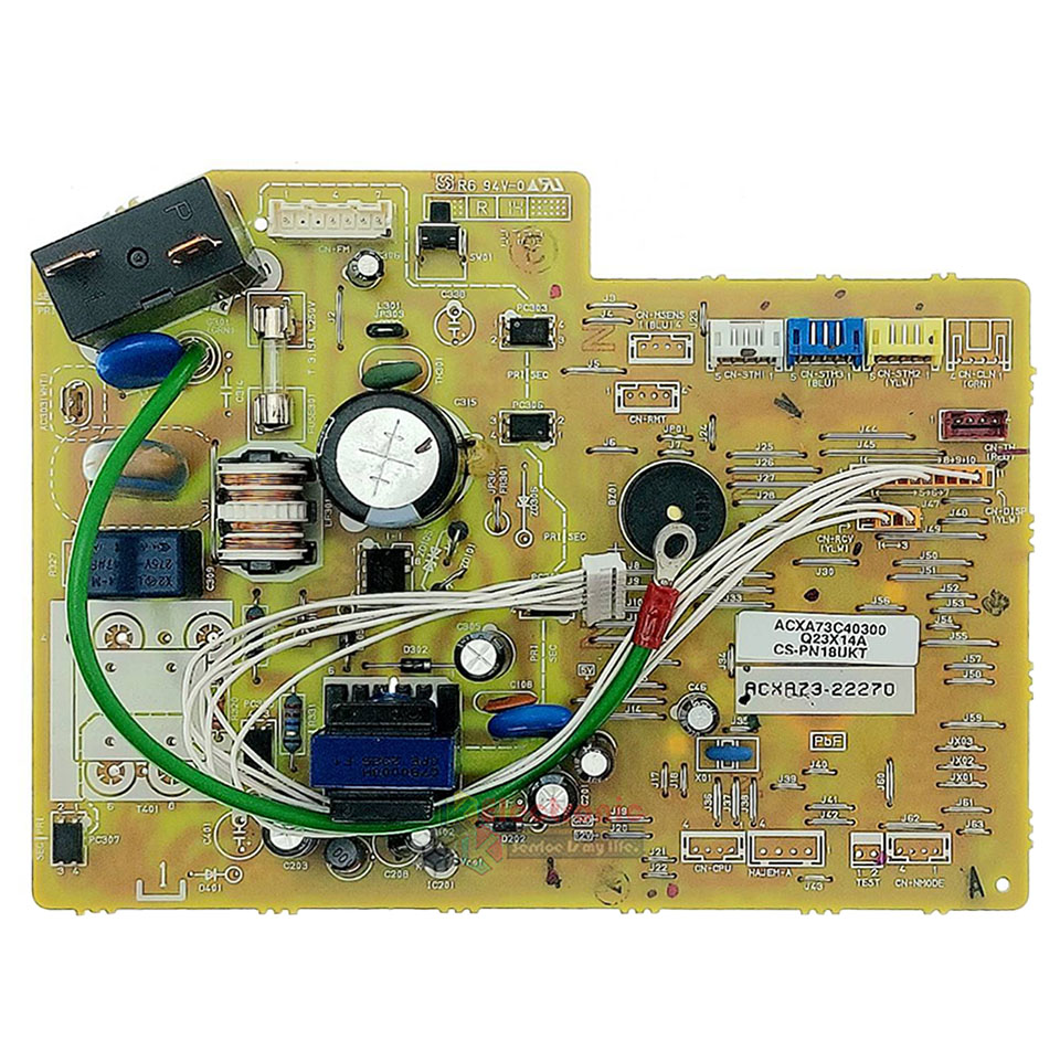 แผงบอร์ดแอร์คอยเย็นPANASONIC-พานาโซนิค รุ่น CS-PN18UKT/CS-PN18VKT-อะไหล่ใหม่แท้บริษัท #อะไหล่แอร์PANASONIC