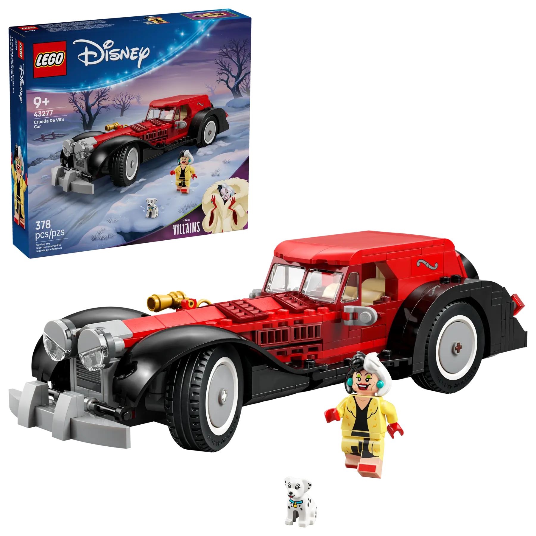LEGO Disney เลโก้ 43277 Cruella De Vil's Car
