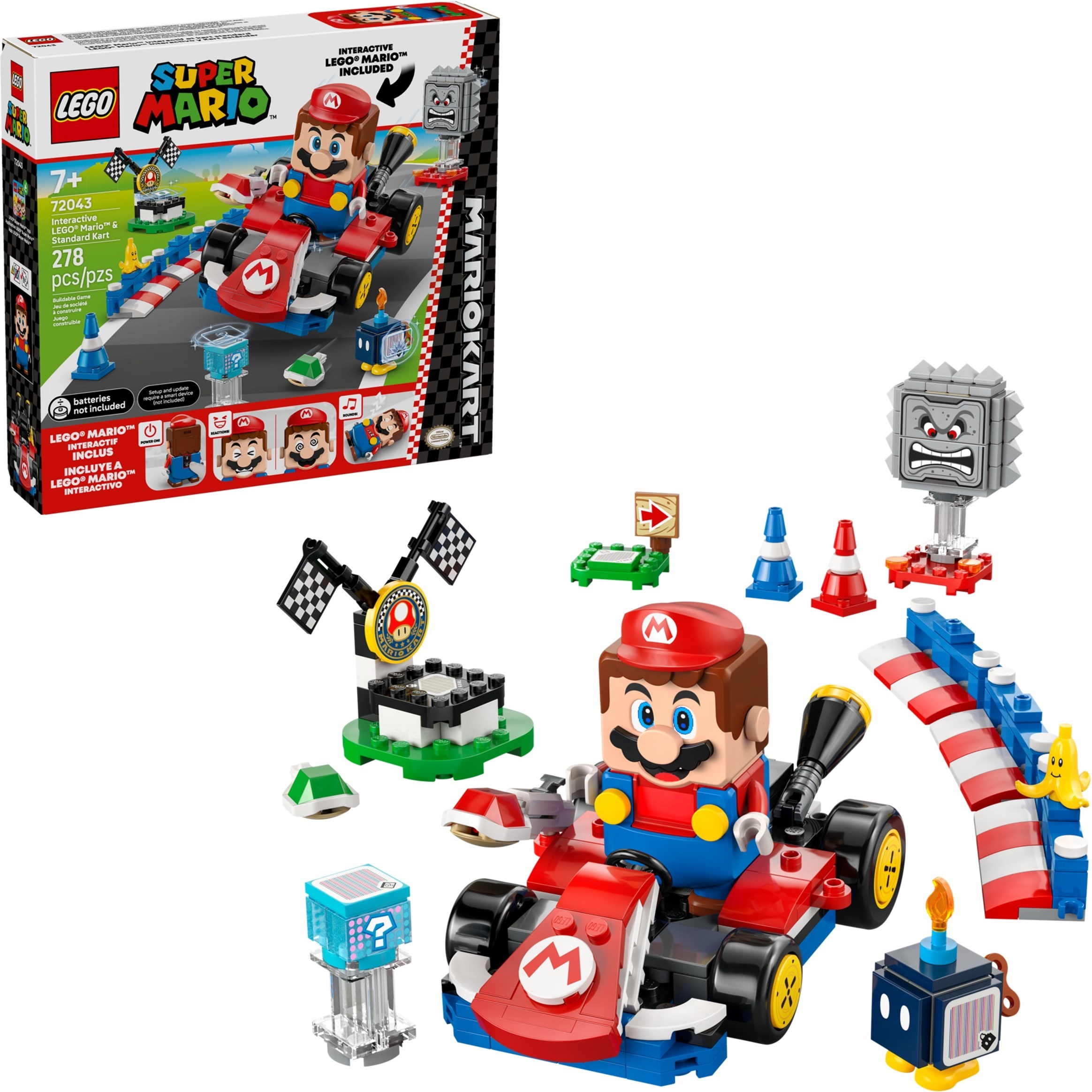 LEGO Super Mario เลโก้ 72043 Interactive LEGO Mario & Standard Kart