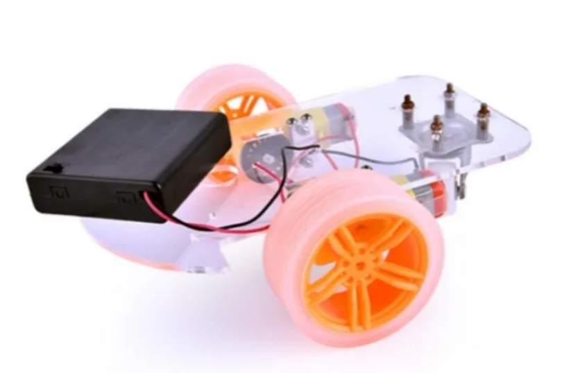 ล้อรถ ขนาด 65มม. ใช้กับ TT Motor 130 Motor Car Wheels robot car wheels Smart Car Robot Gear Motor for Arduino
