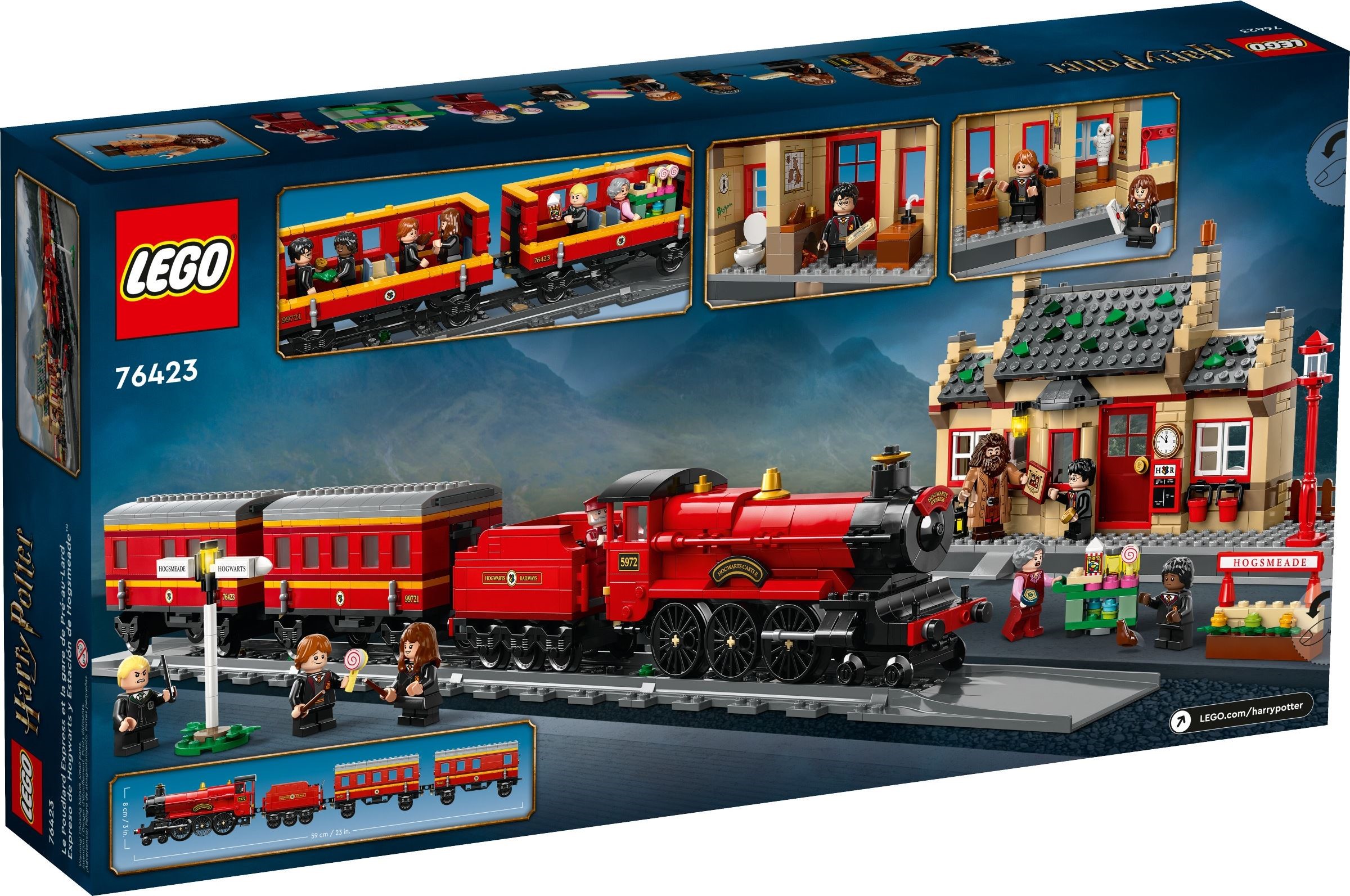 LEGO เลโก้ Harry Potter 76423 Hogwarts Express & Hogsmeade Station
