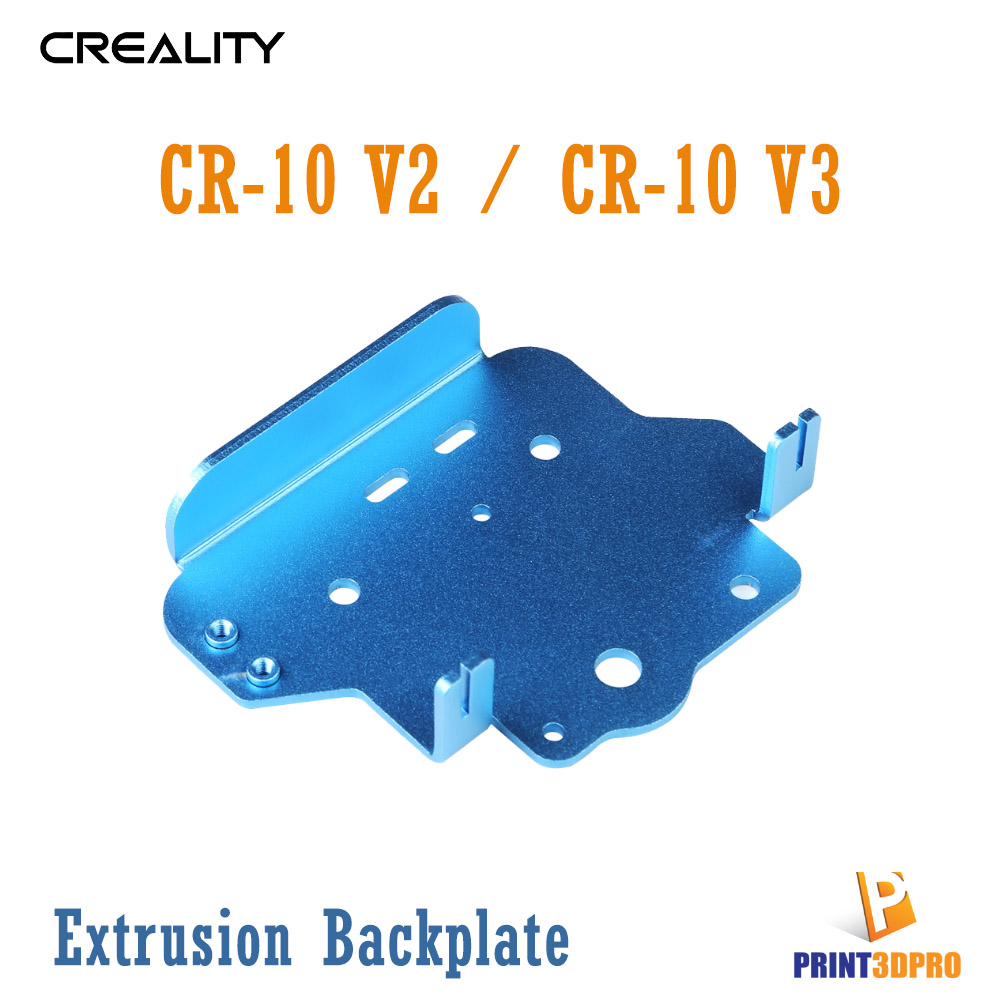 Creality Part CR-10 V2 Extrusion Backplate เพลทหลังสำหรับชุดหัวพิมพ์ สำหรับ CR-10 V2 , CR-10 V3 3D Printer