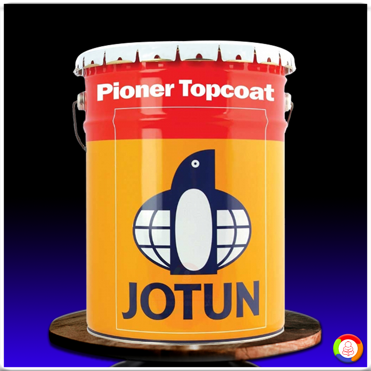 สีโจตัน ไพรโอเนอร์ ท็อบโค้ท Jotun Pioner Topcoat (เฉดธรรมดา)