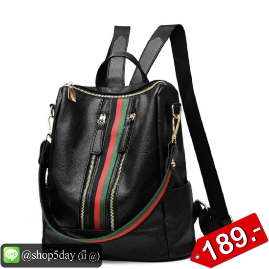 กระเป๋าเป้สะพายหน้าหลังไหล่เกาหลี