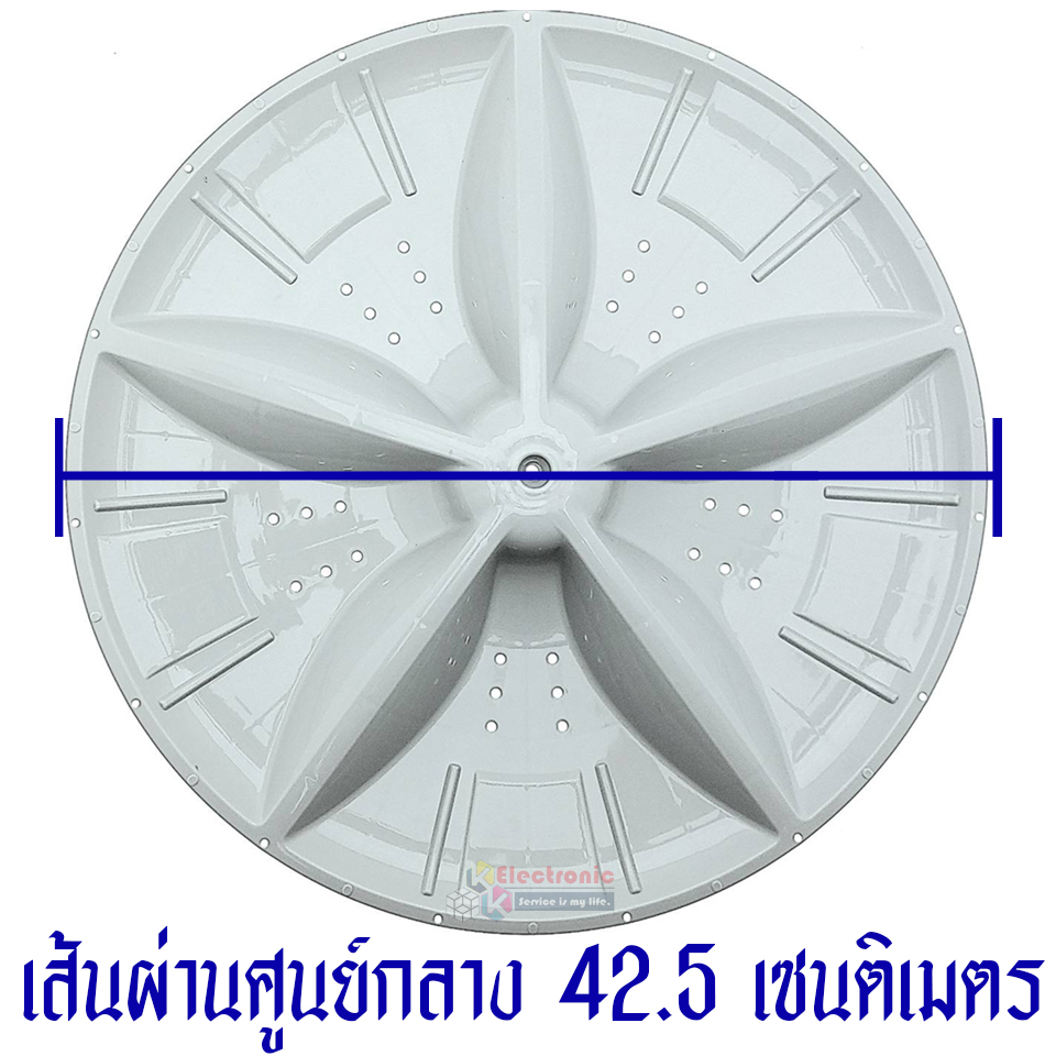 ใบพัดซักเครื่องซักผ้าPANASONIC-พานาโซนิค รุ่น NA-W18XG1BRC/NA-W17XG1BRC*อะไหล่ใหม่แท้บริษัท ขนาด 42 เซนติเมตร 11 ฟันเฟือง สามารถใช้กับเครื่องซักผ้าทั่วไป