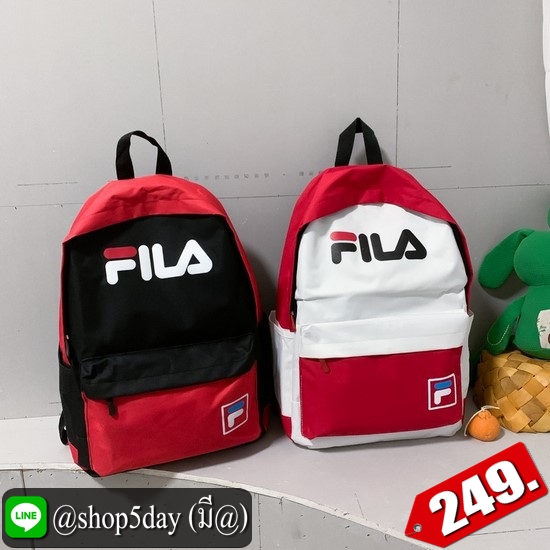 ♨️ Fila กระเป๋าเป้สะพายหลัง สำหรับวัยทีน ⚡️