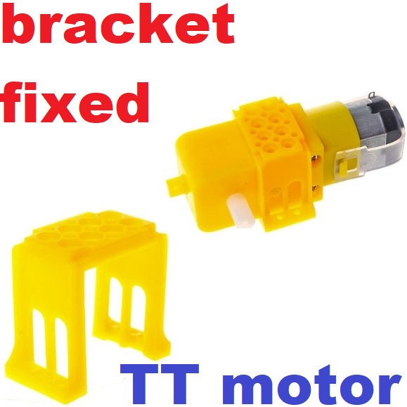 ที่ยึดมอเตอร์ tt motor fixed seat motor bracket fixed shelf deceleration motor technology small production fixed motor parts