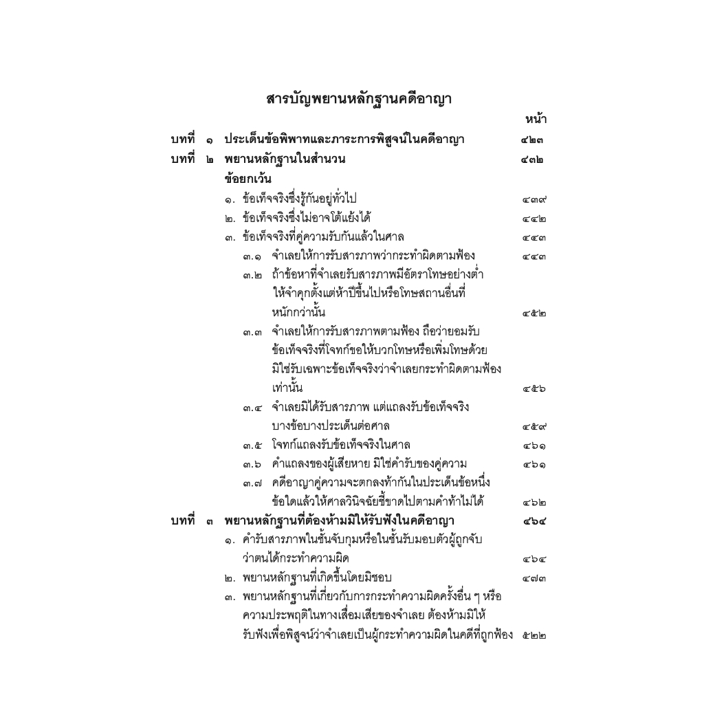 (ตำหนิ) คำอธิบาย พยานหลักฐานคดีแพ่งและคดีอาญา (ธานี สิงหนาท) / ปีที่พิมพ์ : สิงหาคม 2567(ครั้งที่ 19)