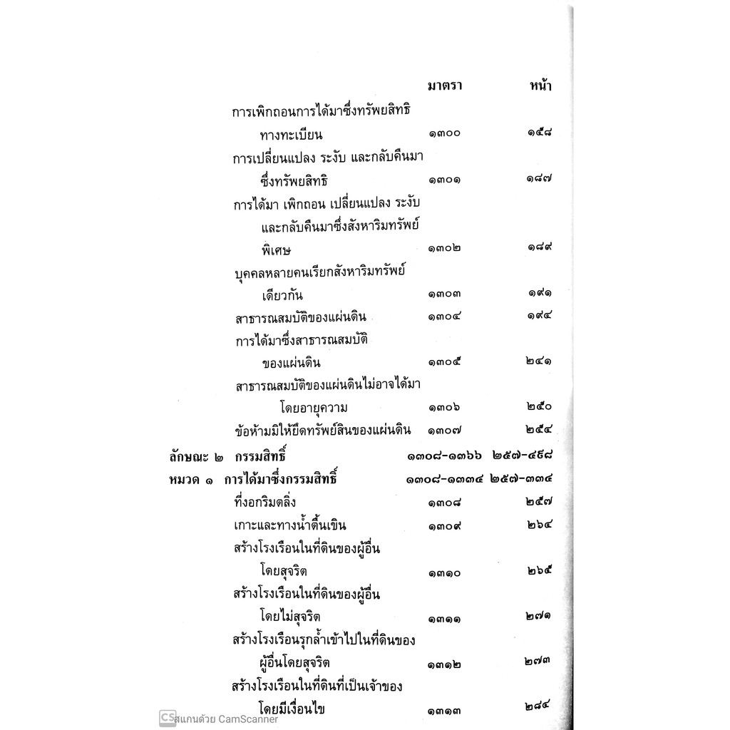 (ตำหนิ) คำอธิบาย ป.พ.พ. ทรัพย์สิน ฉบับสมบูรณ์ (สมชัย ฑีฆาอุตมากร)