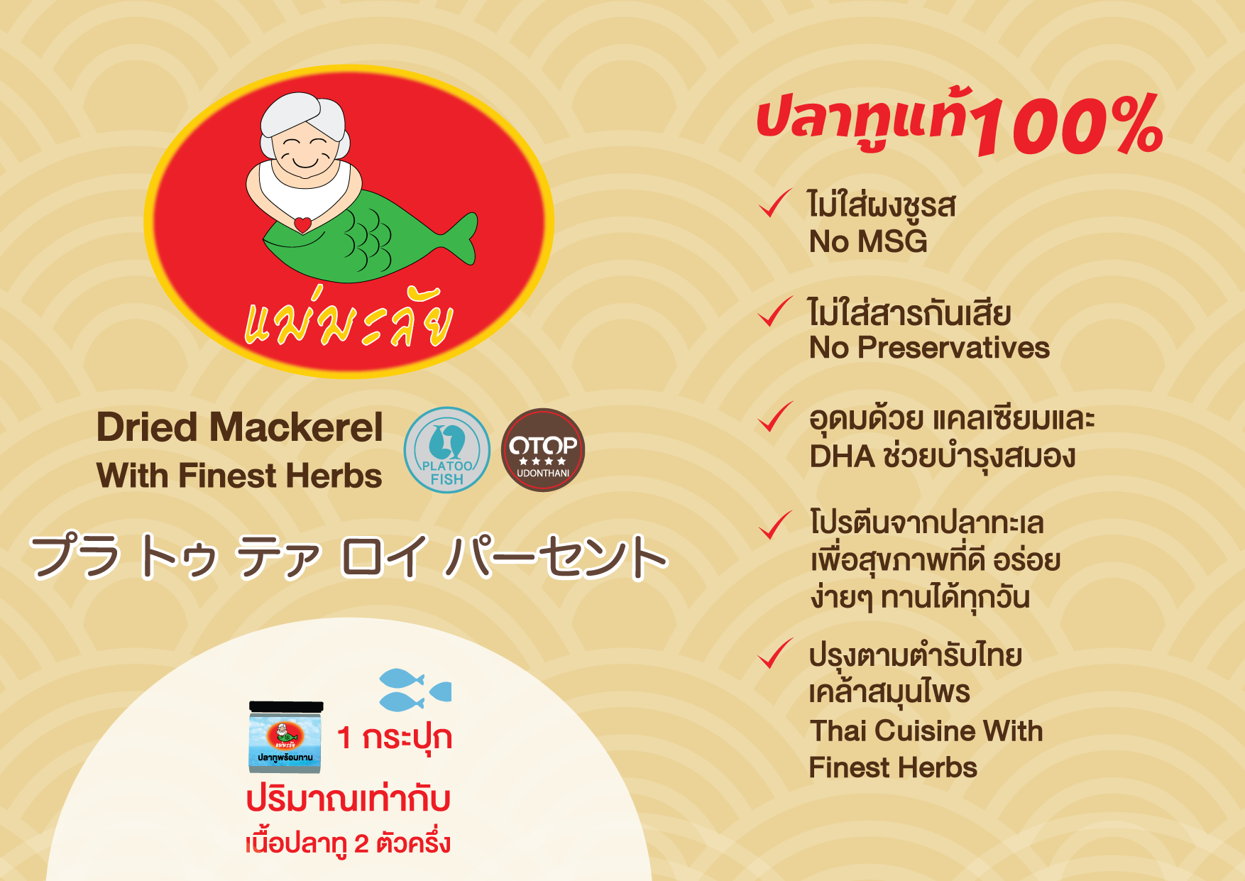 ปลาทูทรงเครื่องแม่มะลัย : Healthy Hut