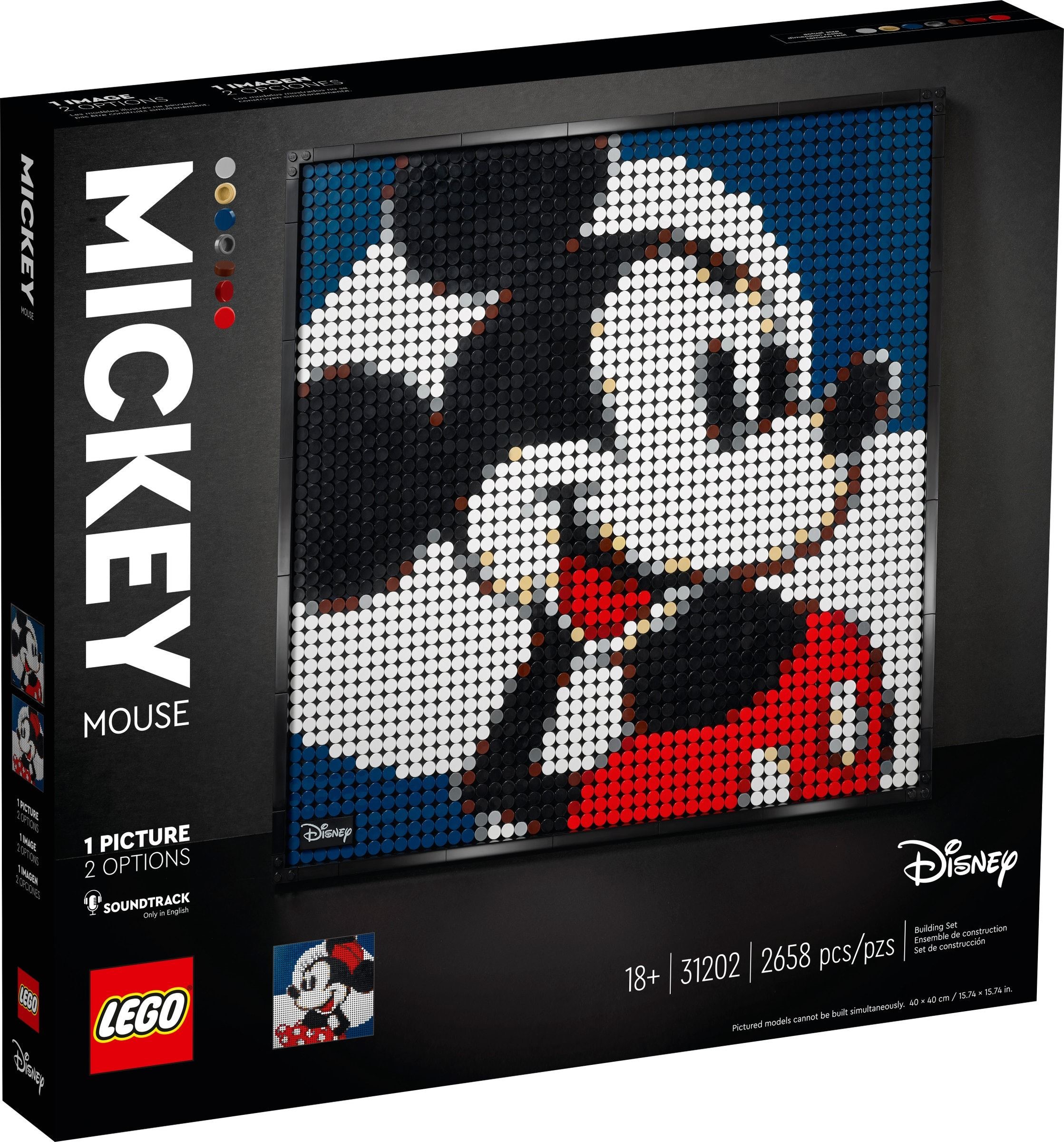 LEGO เลโก้ Art Mosaic Disney's Mickey Mouse 31202