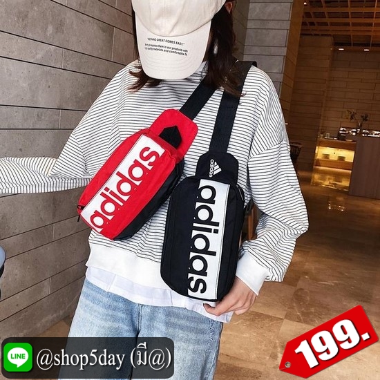 ♨️ Adidass อาดิดาส กระเป๋าคาดอก-คาดเอวแฟชั่น ⚡️