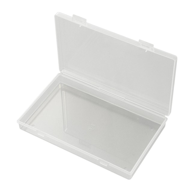 กล่องพลาสติกใส อเนกประสงค์ 175*112*26 mm. Transparent (diffuse) storage box plastic box 17.5x11.2x26 cm