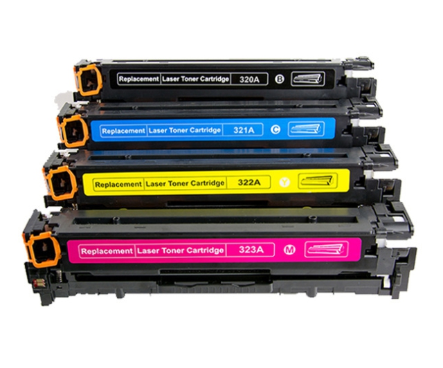 หมึกเทียบเท่าhp ce320a/128a bk