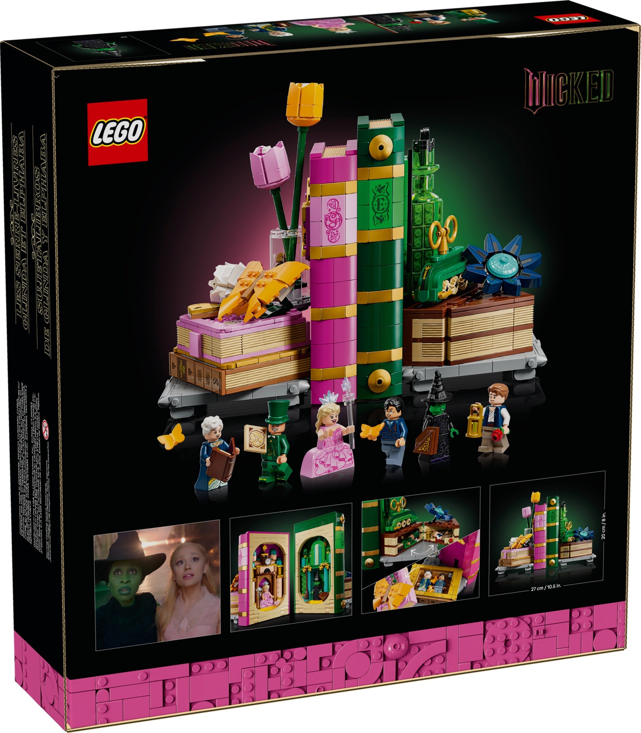 LEGO Wicked เลโก้ 75691 Glinda & Elphaba Bookends