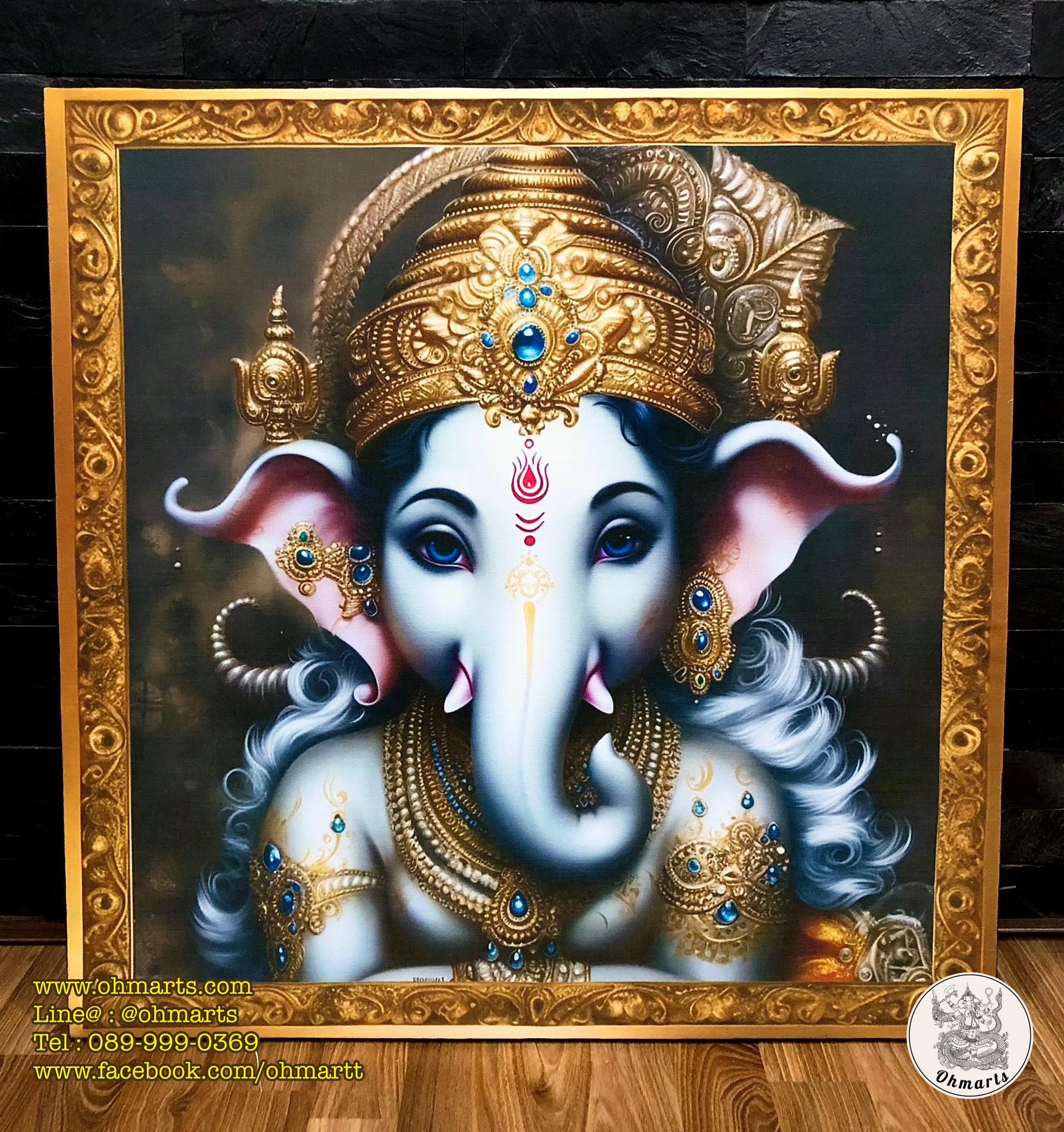 ศิลปะภาพพิมพ์องค์พระพิฆเนศ Ganesh_01