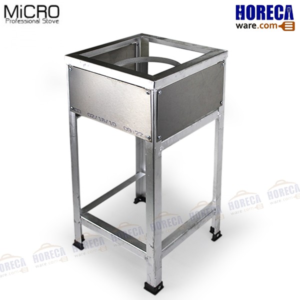 High-rise square windshield legs, KB4, Micro brand