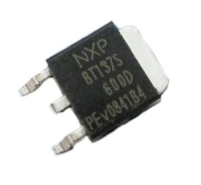 BT137S-600D 8A 600V TRIAC Gate Trigger high sensitivity 1V 5mA 3-pin Surface Mount DPAK (TO-252)