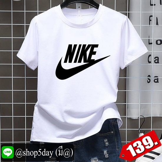 🔥 ใหม่ 2019 ยอดฮิต เสื้อยืดคอกลมลาย Nike