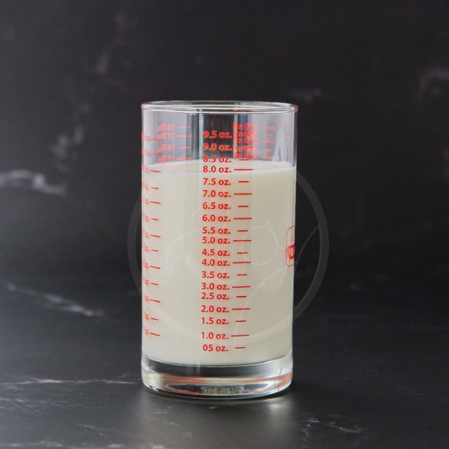 แก้วตวงทรงกระบอก แก้วตวง ถ้วยตวงแก้ว Cylinder Measuring cup แก้วตวง 8 ออนซ์ บรรจุ 1ชิ้น