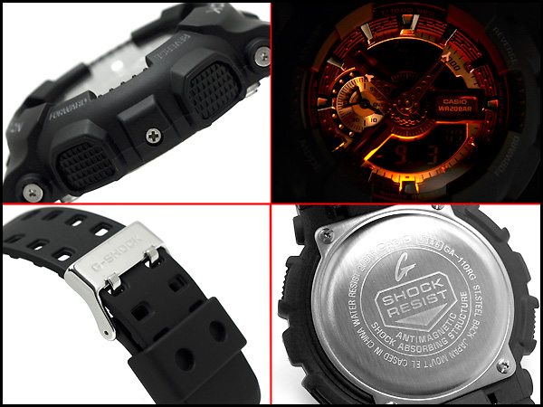 Casio G-shock ชาย GA-110RG-1ADR