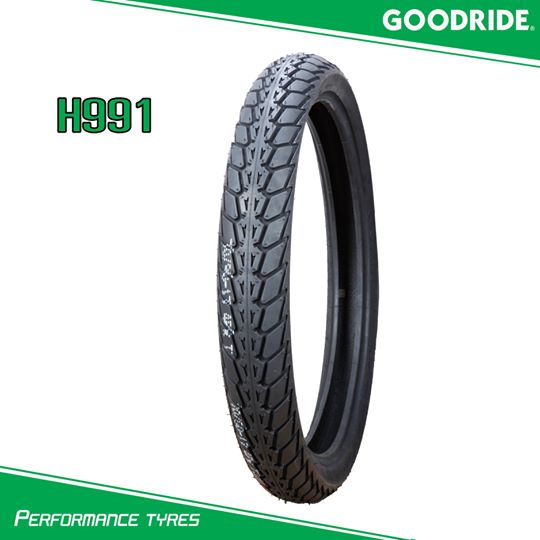 ยางนอก 2.00-17 GOODRIDE 50/100-17 H991 (ลายแมกซิ่ง)