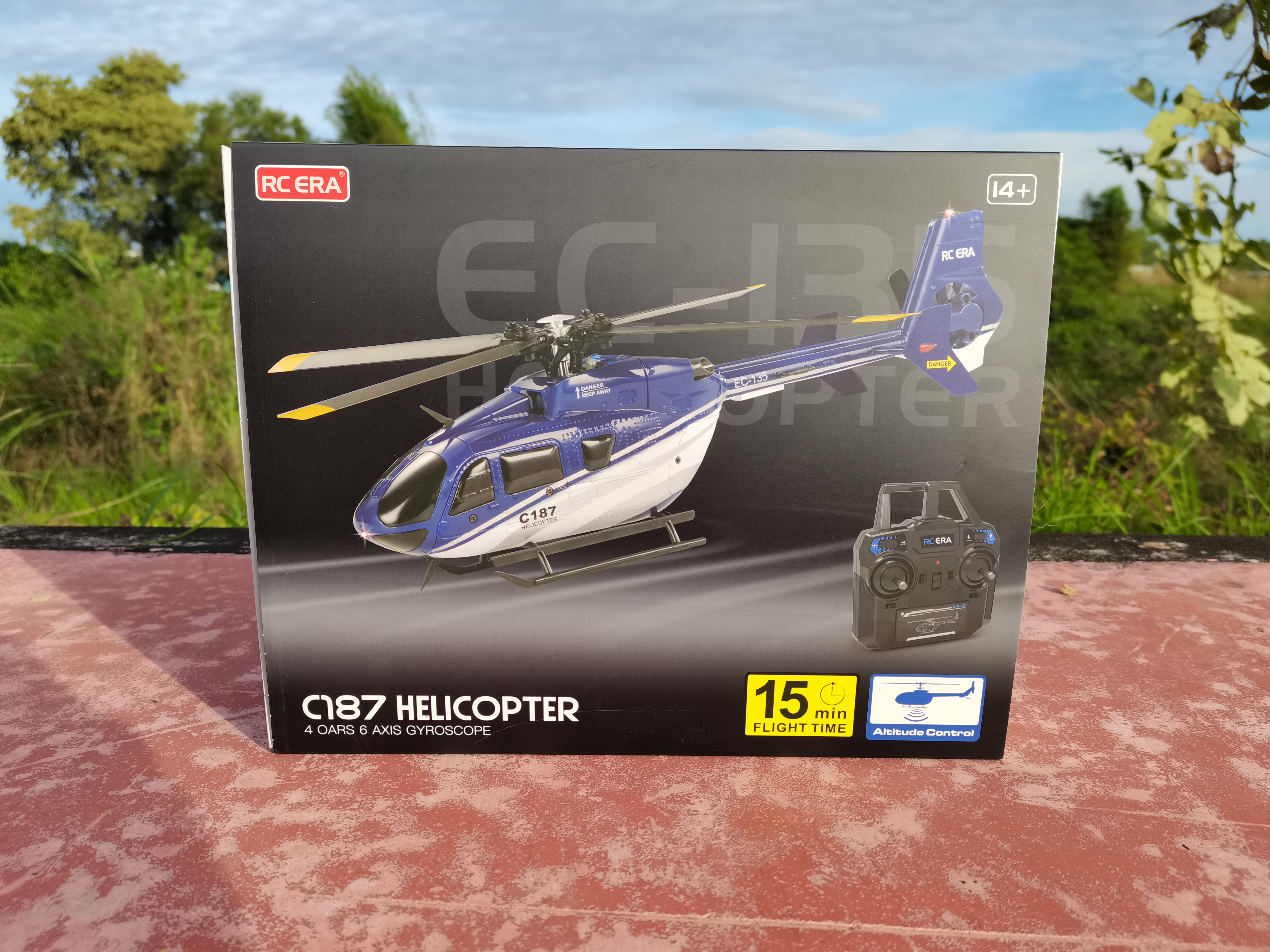 เฮลิคอปเตอร์ RC ERA C187 4CH EC135 RC Helicopter (RTF สินค้าชุดพร้อมเล่น)