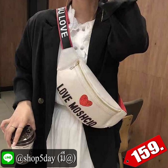 ♨️ กระเป๋าคาดอก-คาดเอว หนัง PU สุดเท่ ⚡️