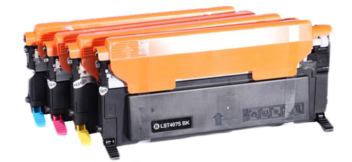 หมึกพิมพ์เลเซอร์เทียบเท่าSAMUSNG CLT-K407S สีดำ