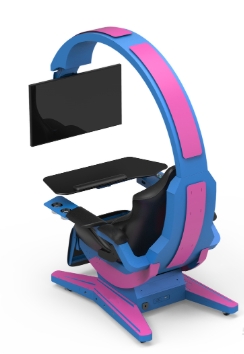 เก้าอี้เกมมิ่ง T7 Ingrima Coding Pod, Gaming Space Pod, Gaming Cockpit, Computer Cockpit